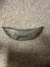 Deko Schale Schiff Topf anthrazit oval Schieferoptik Kunststoff schmal 38 cm