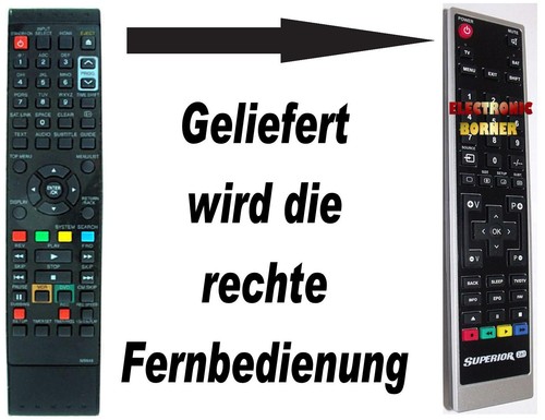 Ersatz fernbedienung für - ersatz,