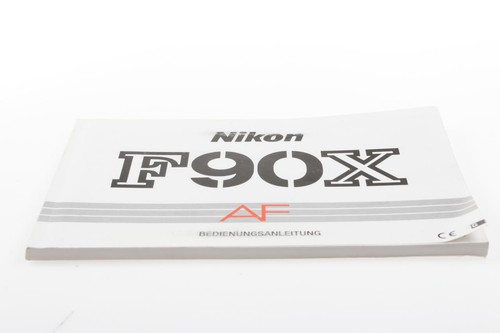 Nikon f90x bedienungsanleitung - nikon,