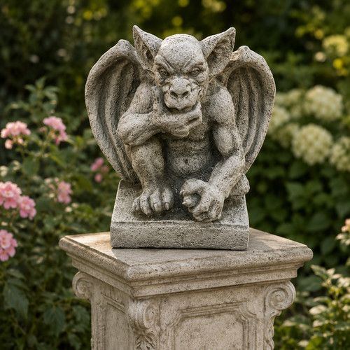Massive steinfigur gargoyle - steinfigur,