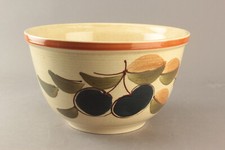 Wächtersbach XXL Schale Bowl blaue Kirsche ca 17,5 cm H x ca 29,8 cm Ø