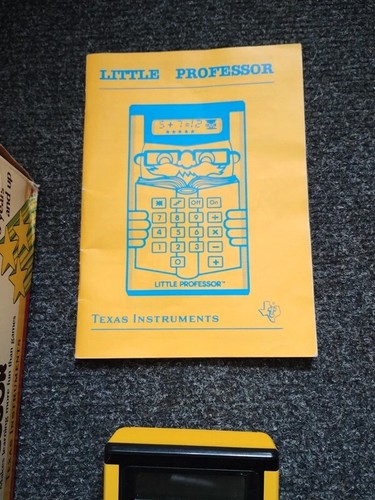Vintage little professor - vintage,