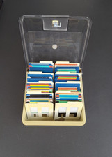 80 Stück - 3,5" Zoll Disketten + 1x Diskettenbox - für Commodore Amiga 500