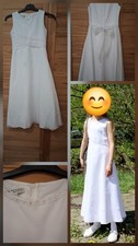 Kommunionkleid Weiß mit