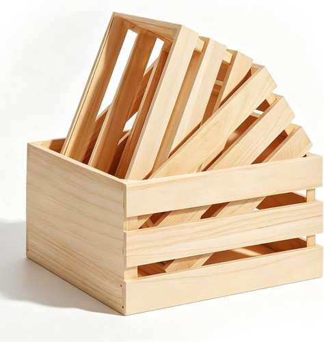 Holzkiste klein 3er set - 3er,