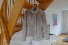 JUVIA Kunstfelljacke Gr.XS taupe NEU!!