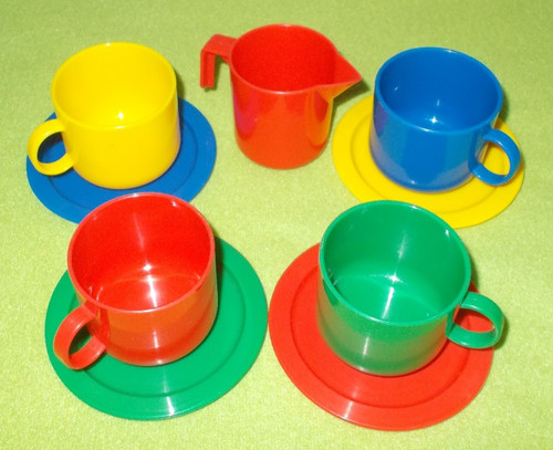 Plastik puppen geschirr - geschirr, 9