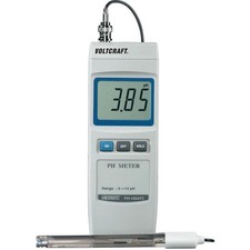 Voltcraft PH-100 ATC Digitales pH-Meter pH-Messgerät 0-14pH 9V 1662444
