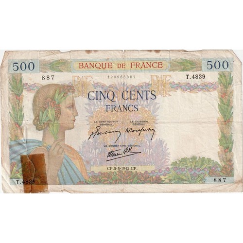Frankreich 500 francs la - frankreich,, francs,