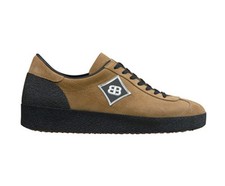 BRÜTTING ASTROTURFER Laufschuh Sneaker MADE IN GERMANY braun Velour 102404