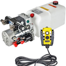 Hydraulikaggregat, 12V, 24V Kompaktaggregat für doppeltwirkende Zylinder, 2000W