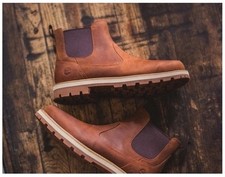 Timberland Gr. 42 Herren Chelsea Boots Stiefeletten Stiefel  wie neu UVP 189,-