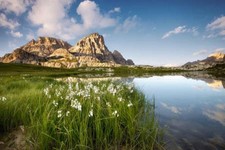 Wandbild bergsee - wandbild:,