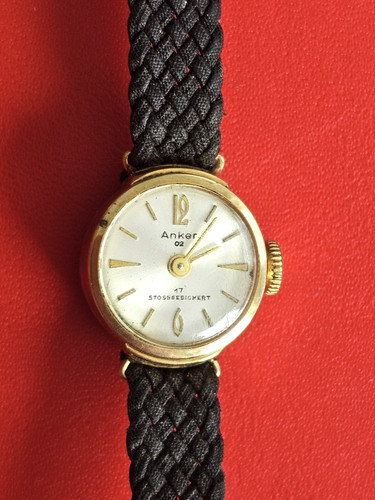 Anker armbanduhr 585 gold - anker,