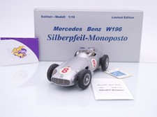 CMC M-021 # Mercedes-Benz W196 Silberpfeil Monoposto 1954 " Hans Herrmann " 1:18