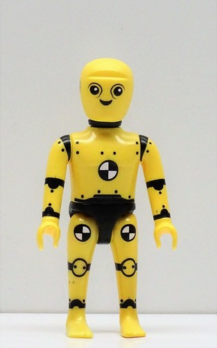 Crash test dummy - crash, zu