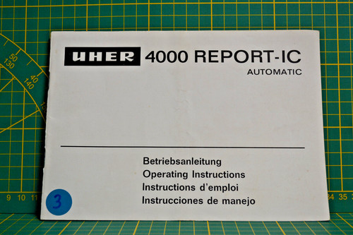 Uher 4000 report ic - uher,