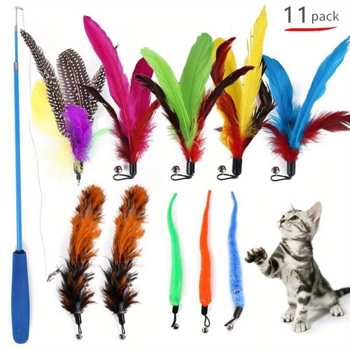 11er katzenspielzeug set - 11er,