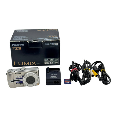 Panasonic lumix dmc tz3 - lumix, silber
