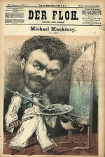 Michael Munkacsy ungarischer Maler Realismus Freskant K. Klic K&K Der Floh 0534