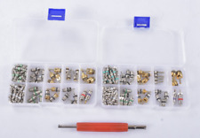 Universal Ventileinsatz Zubehör Ventil A/C R134a / R12 Klimaanlage mit Werkzeug