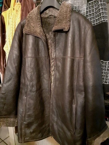 Shearling lammfelljacke - shearling,