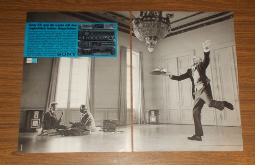 Seltene werbung vintage sony - werbung,