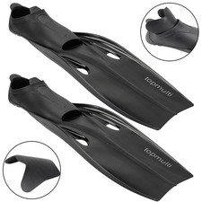 Tauchflosse Vollfuß Taucherflossen Schwimmflosse unisex Anziehhilfe Urlaub adult