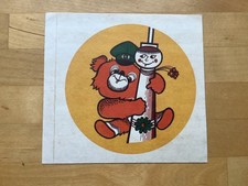 Alter Aufkleber Berliner Bär Sticker Planet Verlag DDR Sammler 