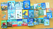 Div. Vogel-Bücher: Singvögel, Zebrafinken, Greifvögel u.a., 1965-2008, ungel.