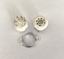 Miniatur Chassis 7pol Keramik Röhrensockel