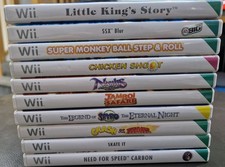 Nintendo Wii Spielepaket x10