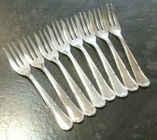 8 Kuchengabeln Gewa