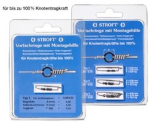 STROFT Vorfachringe - fünf Größen - Neu & OVP