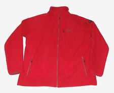 NORDCAP HERREN FLEECE-JACKE Gr.XL MAN OUTDOOR TREKKING MEN SENSOTEX JACKE ROT