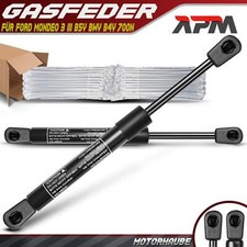 2x Gasfeder Motorhaube Dämpfer 250mm 660N für Ford Mondeo 3 III B5Y BWY B4Y 700N