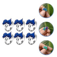 6 Pcs Stimmungsringe