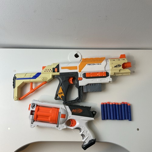 Nerf strike bundle white - nerf,