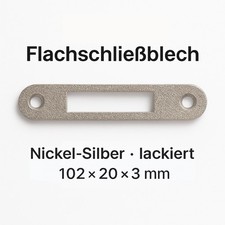 100 Stk. Flachschließblech
