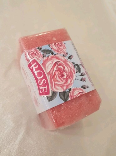 Rose glycerin soap - glycerin, soap-sponge