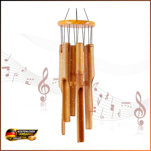 Windspiel bambus cm - windspiel, holz