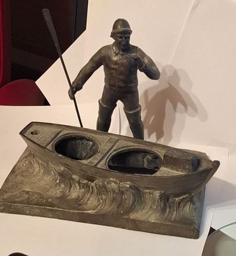 Alte figur fischer - alte,