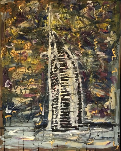Original ölgemälde burj - Ölgemälde,