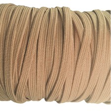 Eloja® Korsett Schnur stabil aus Baumwolle 5 mm Breit Beige