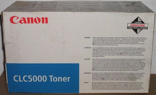 Canon clc 5000 toner cyan - canon,