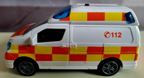 Krankenwagen mit licht und - mit,