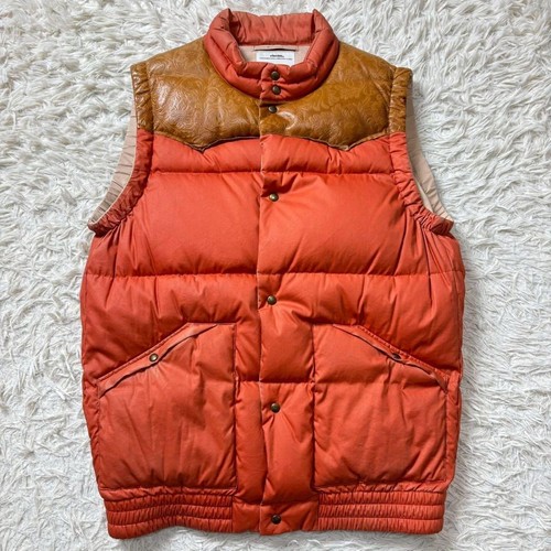 Visvim daunenweste lederpasse - visvim,