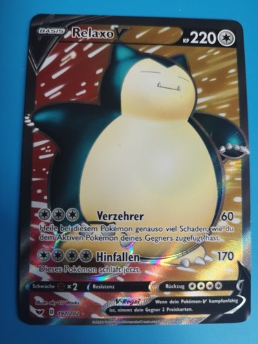 Pokemon relaxo 197 202 - 197/202,