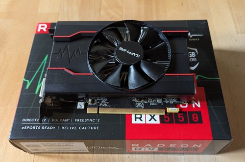 Sapphire pulse radeon 550 - radeon, rx