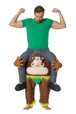 Huckepack Kostüm  - Gorilla -